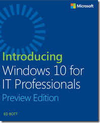 Microsoft Windows 10 Preview - eBook for IT Proffesionales