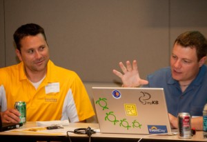 Microsft MVPs Michael Palermo and Scott Cate presenting at Tech Immersion 2011