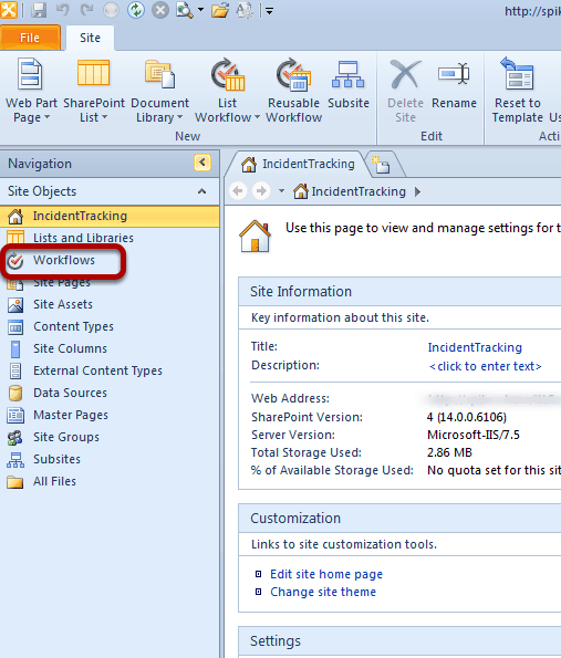 SharePoint Designer 2010 Workflows link SharePoint Designer 2010 Workflows link