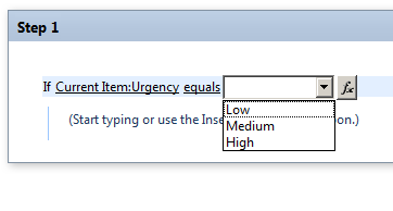 set the second value to High set the second value to High