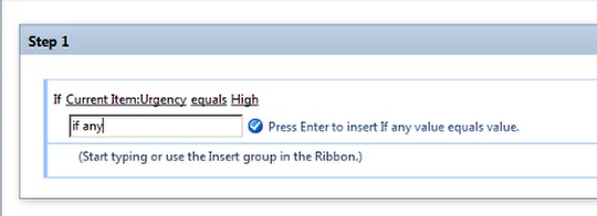 Add a condition to check if Impact equals high