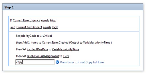 Copy Incident List Item to Teir1 List Copy Incident List Item to Teir1 List