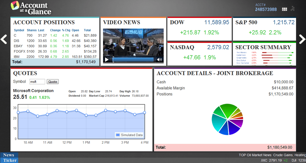 004-The-Account-at-a-Glance-application-screen
