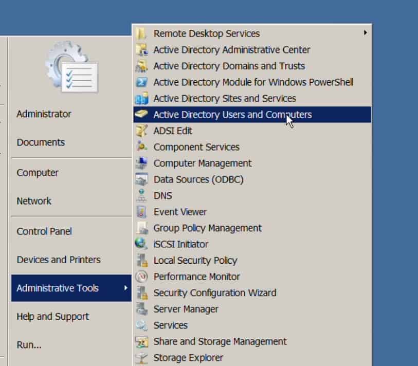 PowerShell Active Directory Users and Computers