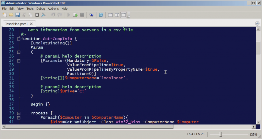 PowerShell PS Editor