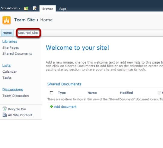 Getting-To-The-Target-Sitec ustom security level on a SharePoint Site 