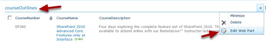 Edit Title Web Part SharePoint Designer 2010