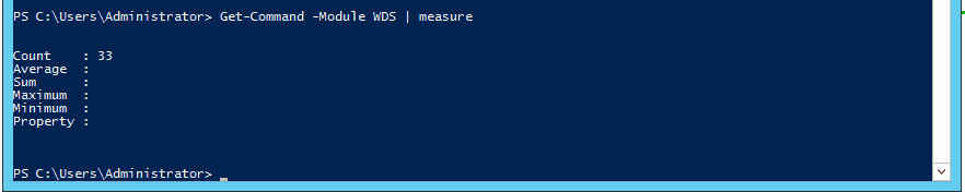 PowerShell CMDLETS support for Windows Deployment Services (WDS ...