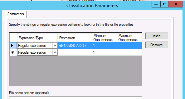 009-Classification-Parameters-Create-Rule-FSRM-File-Server-Resource-Manager