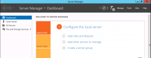 Installing FSRM File Server Resource Manager in Windows Server 2012