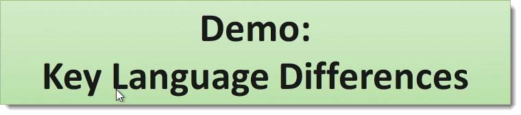 Demo Image Learn JavaScript for C# Developers
