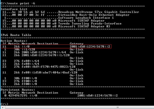 ipv6 assignment command