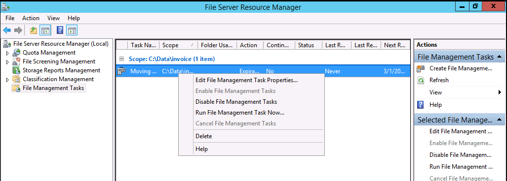 010-Run-File-Server-Resource-Manager