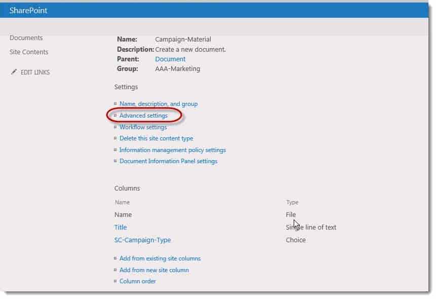013-create-a-Site-Content-Type-in-SharePoint-2013