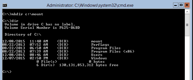 002-mount-Using-PowerShell-to-Full-Graphica-Shell-Windows-Server-2012-R2-Datacenter