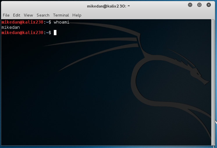 kali linux create admin user