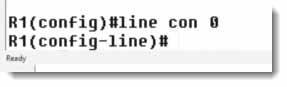 line console session in Cisco IOS Login and Login Local