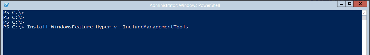 003- comment installer le rôle hyper-v dans le serveur Windows