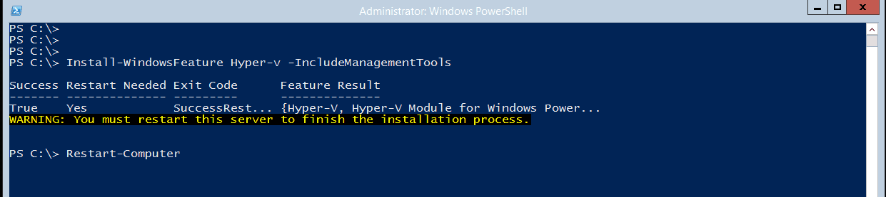 006-cum se instalează hyper-V-rol-in-Windows-server