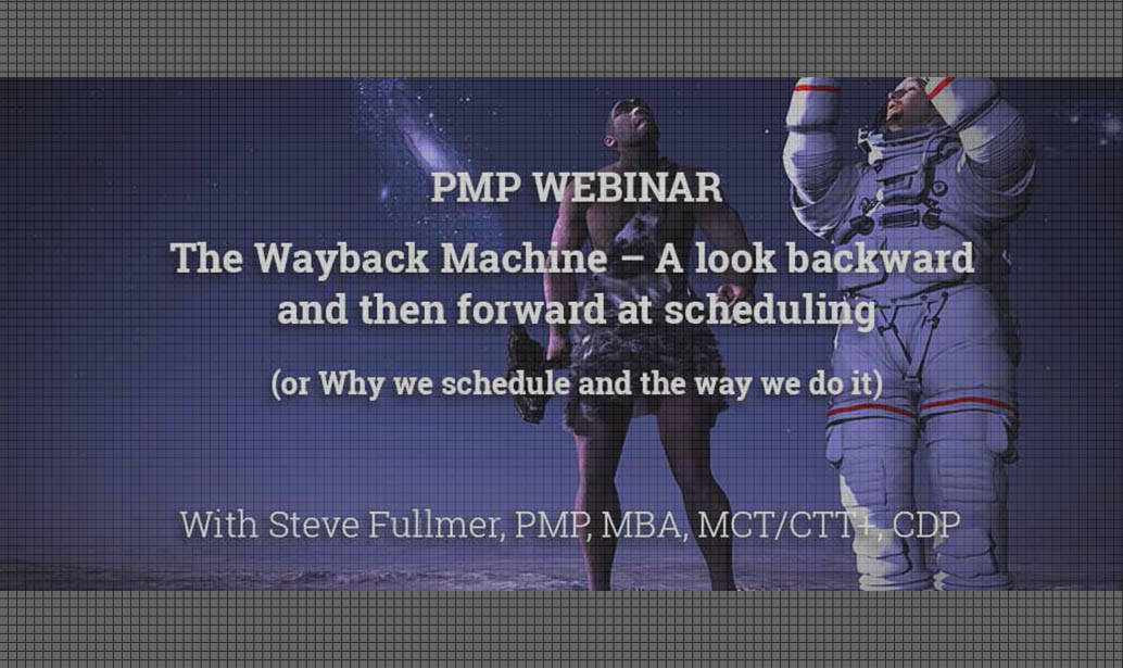The Wayback Machine – A look backward and then forward at scheduling video image