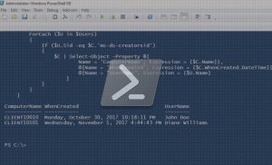 PowerShell Discovering Who Added a Client to Your Domain video image