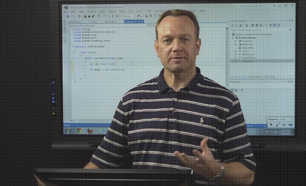 Understanding C# Interfaces and Polymorphic Behavior by Dan Wahlin video image