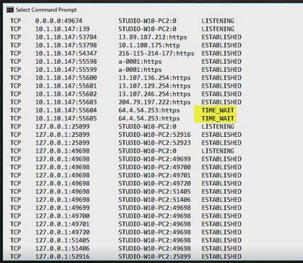 Identifying Inbound and Outbound Ports using Netstat CompTIA Network